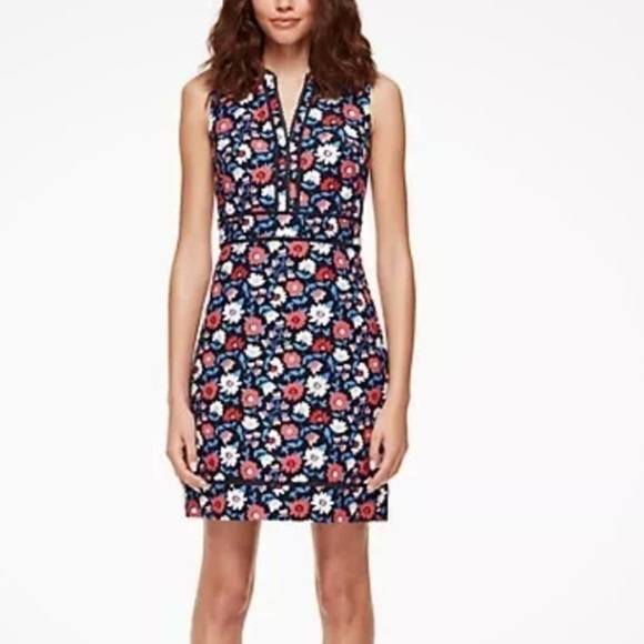 Kate Spade Shore Thing Daisy Jacquard Sheath Dress Size 2 - Picture 1 of 11